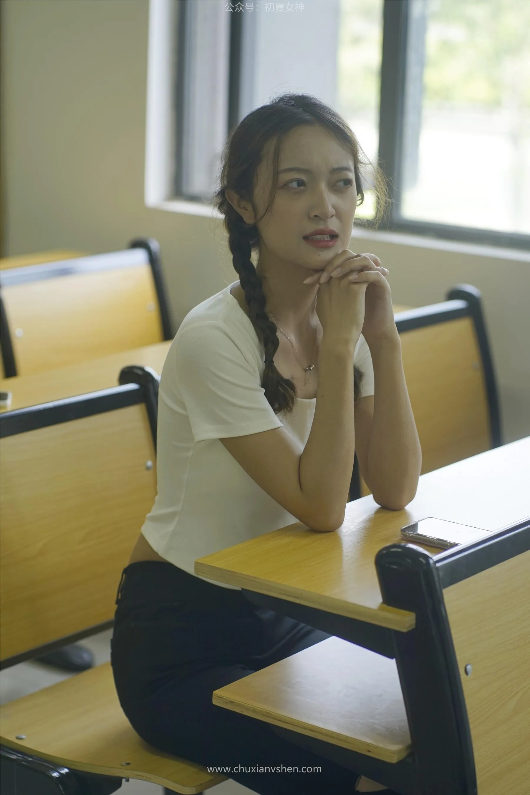 初夏女神 NO.067 依依 邻家女孩-毕业季 [140P]插图8